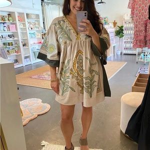 new (but tags have been removed yet included) boho boutique dress! size L